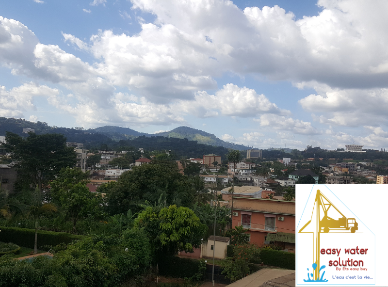 forage d'eau potable à Bafoussam